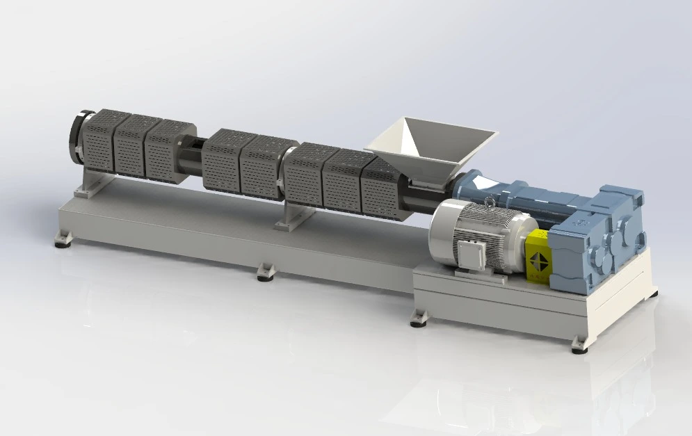 Double Screw Plastic Recycling Order Extruder ສໍາລັບລູກຄ້າອາຟຣິກາ