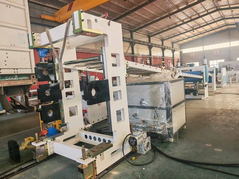 ການຜະລິດ 600mm PVC Sheet Extrusion Line