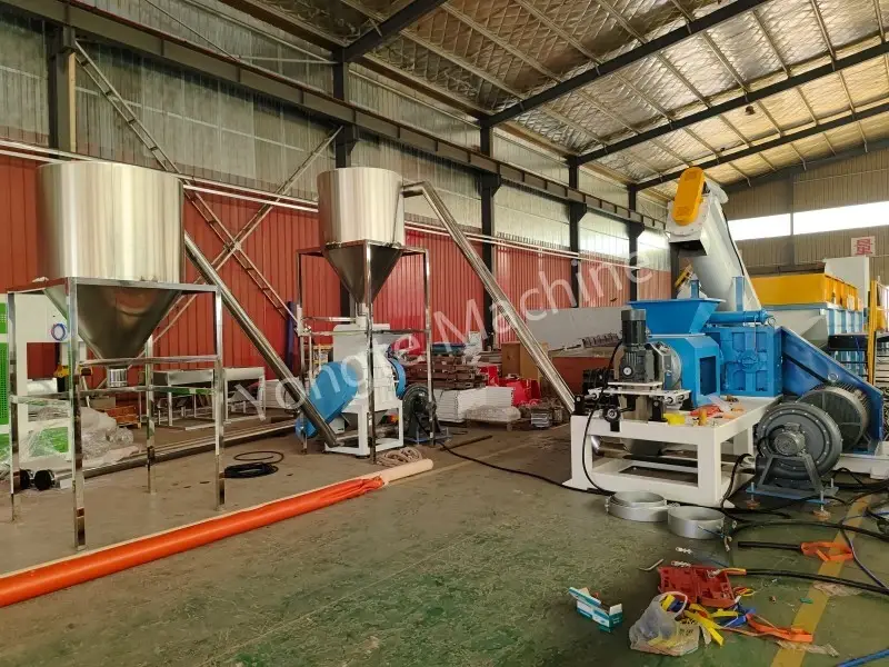 ເຄື່ອງລີໄຊເຄີນສິ່ງເສດເຫຼືອພາດສະຕິກອິນເດຍ