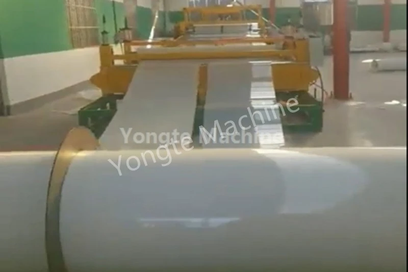 PE Thin Sheet Extrusion Machine ຕິດຕັ້ງຢູ່ໃນປະເທດຈີນ