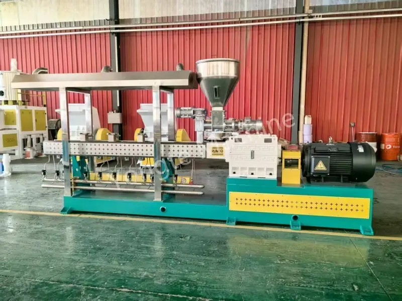 PET Recycling Extruder ຂາຍໃຫ້ລູກຄ້າຈີນ