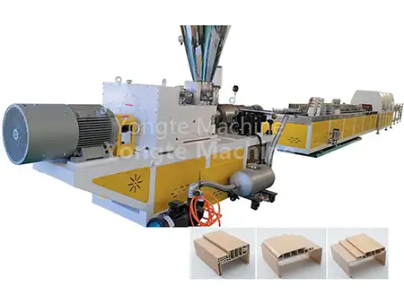 PVC ປະຕູ Profile Extrusion Line