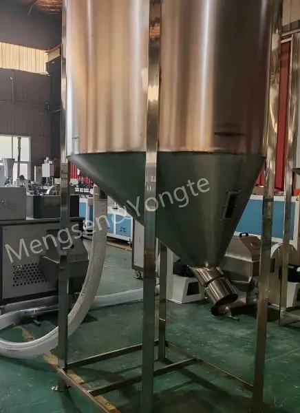 Water-free Plastic Film Cleaning and Compact Pellet Making Machine