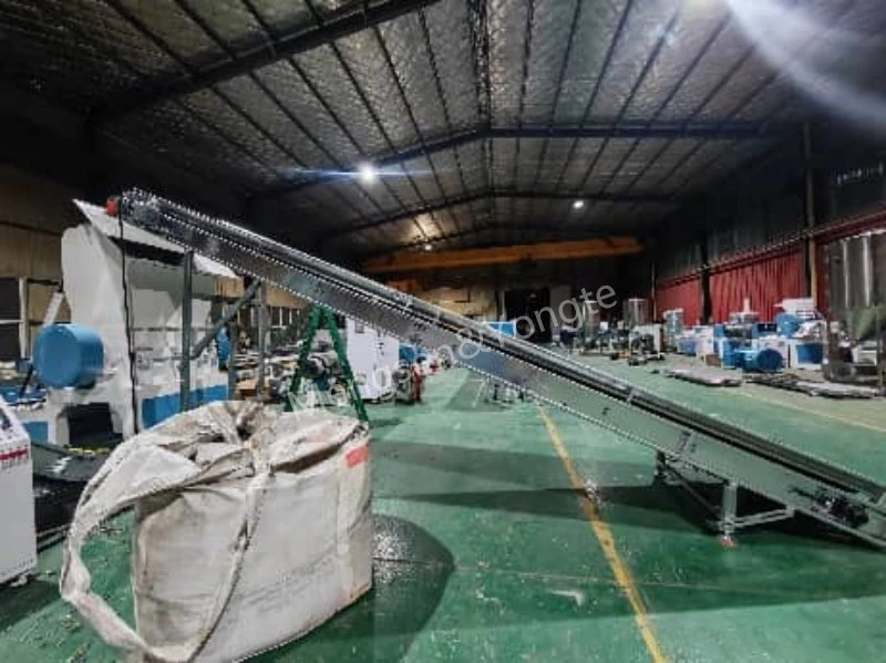 Water-free Plastic Film Cleaning and Compact Pellet Making Machine